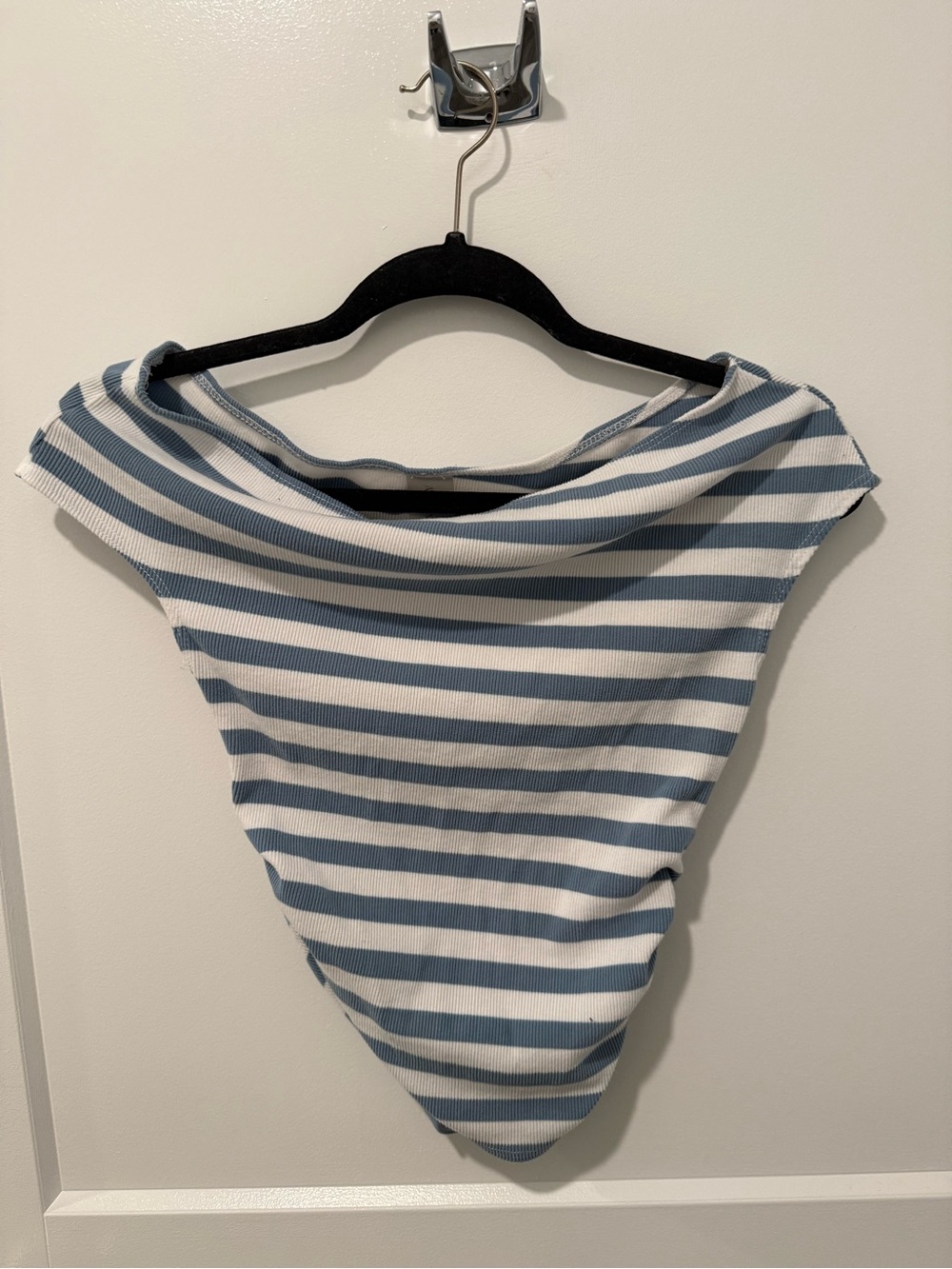 Striped Boatneck Top